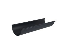 115mm Anthracite Colordur Steel Half Round 3m Gutter Length