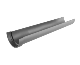 5"x3" Deepflow Half Round Gutter x 6FT