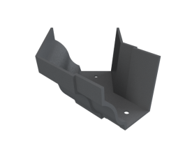 6"x4" Moulded Ogee Gutter Ext 135° Angle