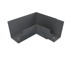 5"x4" Moulded Ogee Gutter Int 90° Angle