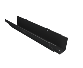 5"x4" Moulded Ogee Gutter x 6FT - Black
