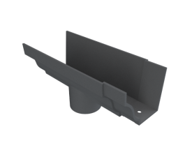 5"x4" Moulded Ogee Gutter Outlet 2.5"