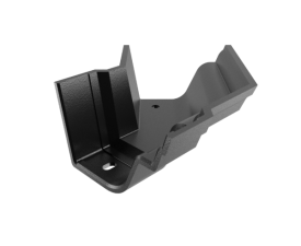 4.5" Notts Ogee Gutter Ext 135° Angle - Black