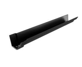 4.5" Notts Ogee Gutter x 6FT - Black