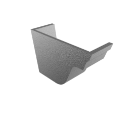 4.5" Notts Ogee Gutter Int Stopend - L/H