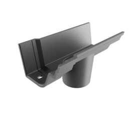 4.5" Notts Ogee Gutter Outlet 2.5"