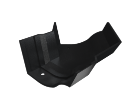 5" Vict Ogee Gutter Ext 135° Angle - Black