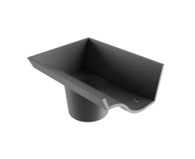 4.5" Vict Ogee Gutter Dropend Outlet 3" Int