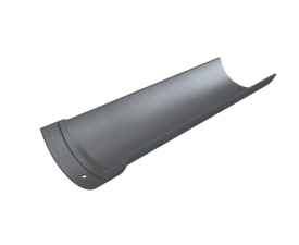 4.5" Plain Half Round Gutter x 6FT