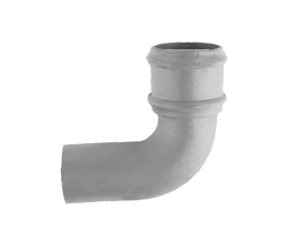 3" Round Rainwater 92.5° Bend Without Ears