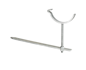 5'' Beaded Half Round Rise & Fall Bkt - Galv