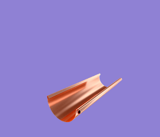 Copper<br>
<strong>Gutters</strong>